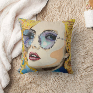 Coussin Peinture sur un