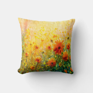 Coussin Peintures florales peintures monet peinture claude