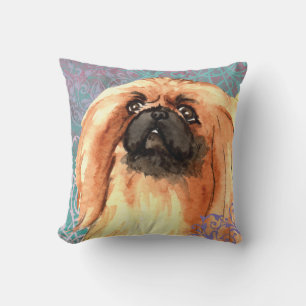 Coussin Pekingese élégant