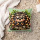 Coussin Peluche Araignée Mignonne Kawaii (Couverture)