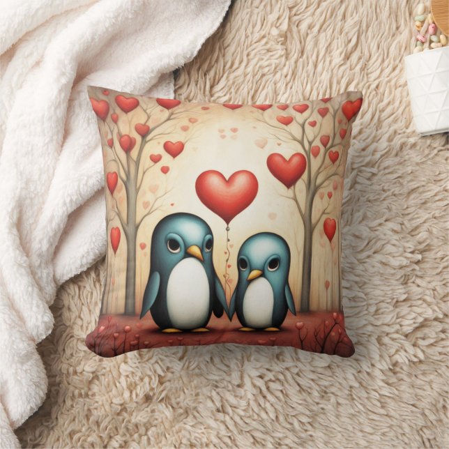 Coussin Penguin Love 3 (Couverture)