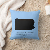 Coussin Pennsylvania Love (Couverture)
