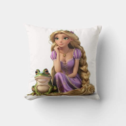 Coussin Penser Rapunzel (Recto)