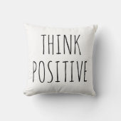 Coussin Pensez positif (Recto)