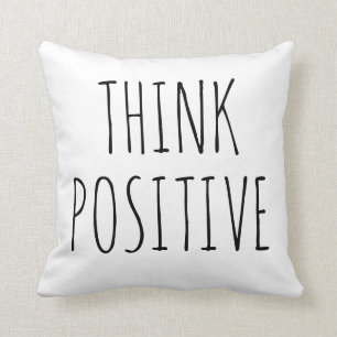 Coussin Pensez positif