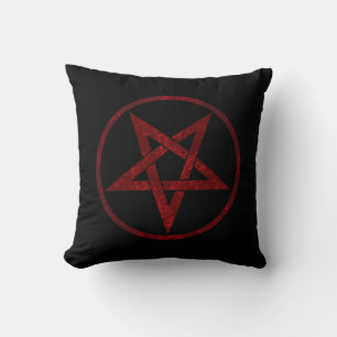 Coussin Pentagram Red Devil