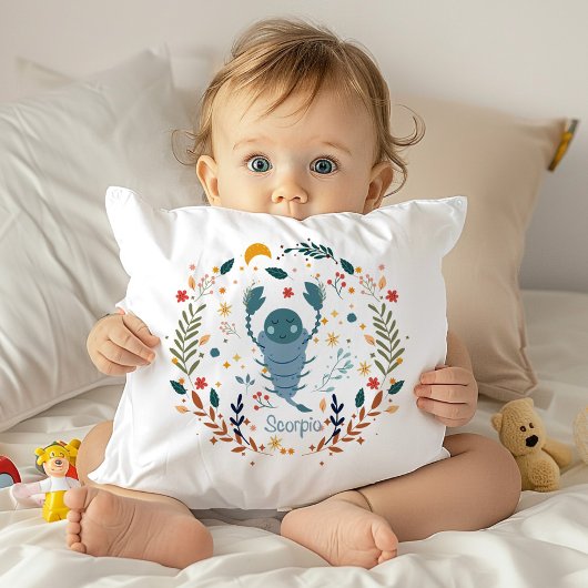 Coussin Pépinière pour bébé Scorpio Pilote