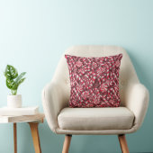 Coussin Peppermint Dreams Pattern | Retro Candy Cane  (Chaise)