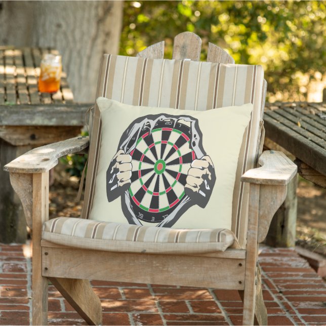 Coussin Percée vers le Bullseye - Ultimate Dartboard (Chaise)