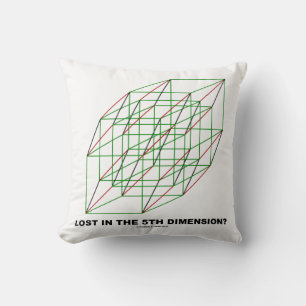 Coussin Perdu Dans La 5ème Dimension ? Humour du cube de g