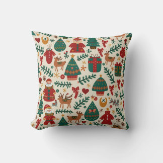 coussin père Noël