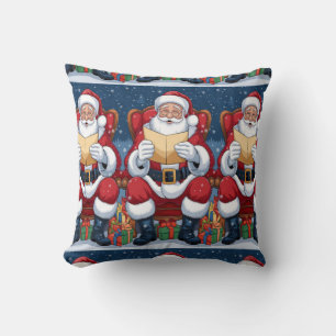Coussin Père Noël Bonne Nouvelle année 💐