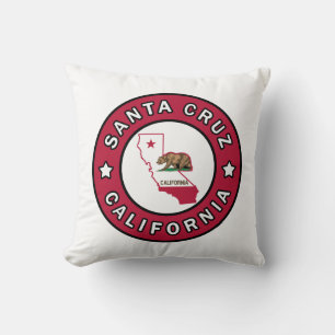 Coussin Père Noël Cruz Californie