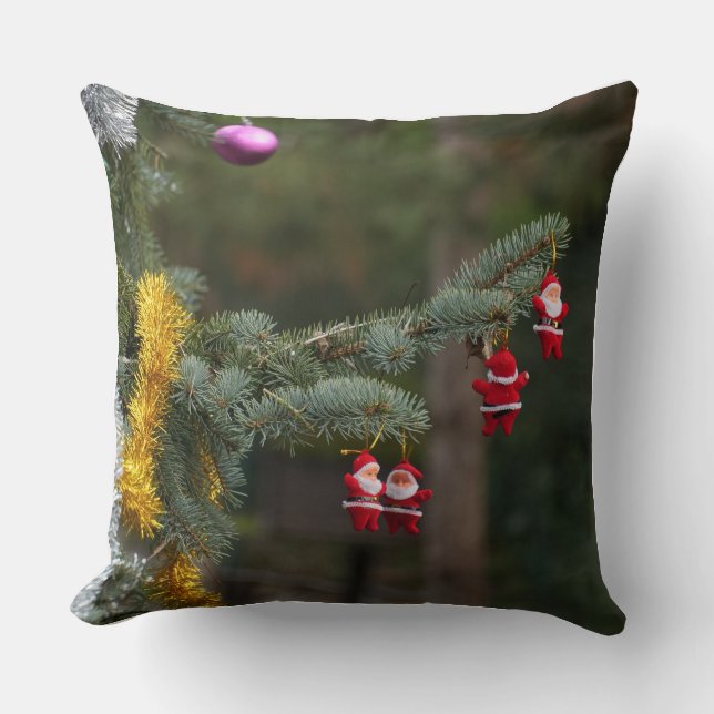 Coussin Père Noël de Noël (Recto)