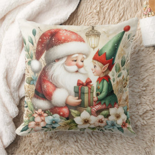 Coussin Père Noël et Elfe 5