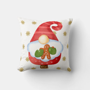 Coussin Père Noël Gnome