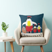 Coussin Père Noël Petit Helpers Cushion (Chaise)