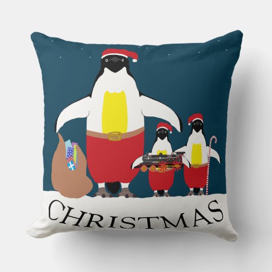 Coussin Père Noël Petit Helpers Cushion (Recto)