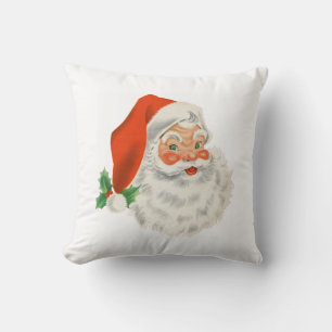 Coussin Père Noël Rétro Vintage