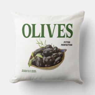Coussin Perfection des olives dressées