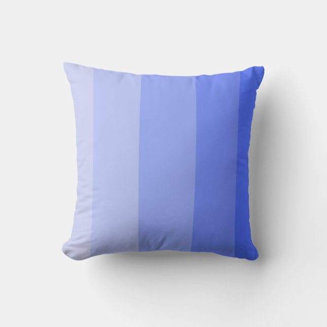 Coussin Périwinkle Ombre Stripe (Recto)