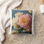 Coussin Perles aux fleurs roses (Couverture)
