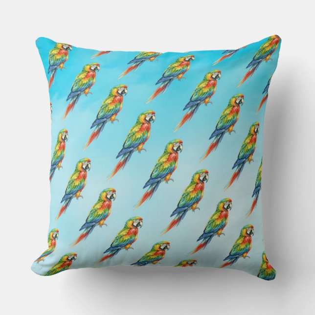 Coussin Perroquet (Recto)