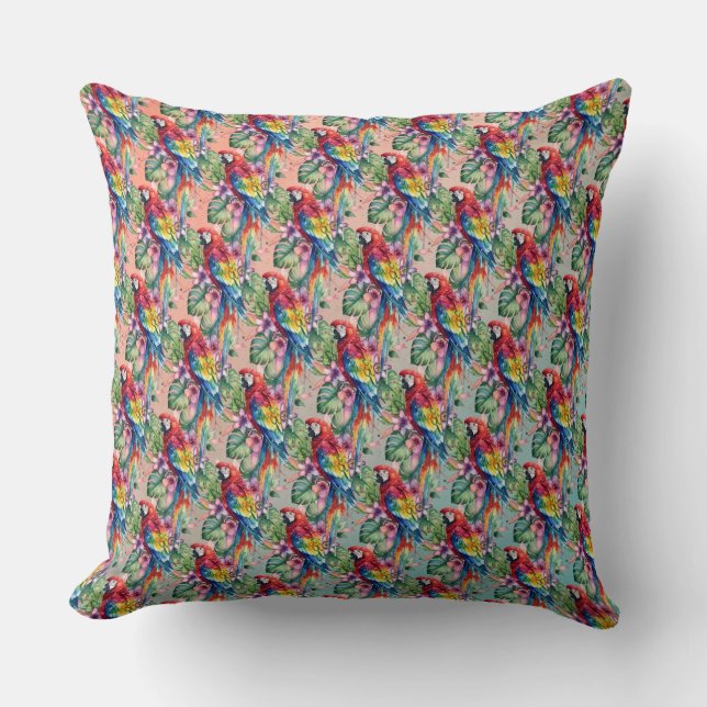 Coussin Perroquet (Recto)
