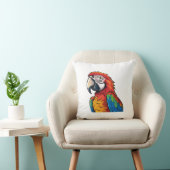 Coussin Perroquet ara (Chaise)