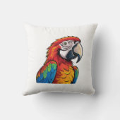Coussin Perroquet ara (Verso)