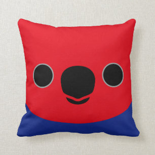 Coussin Perroquet d'Eclectus (femelle)