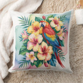 Coussin Perroquet exotique (Couverture)