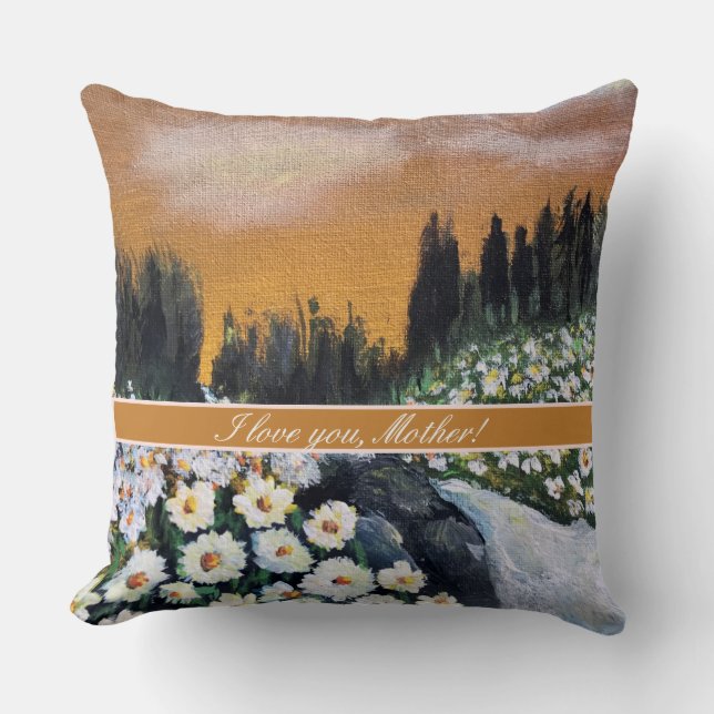 Coussin Persona Moderne Belle Mère Fête de l'Oreiller (Recto)