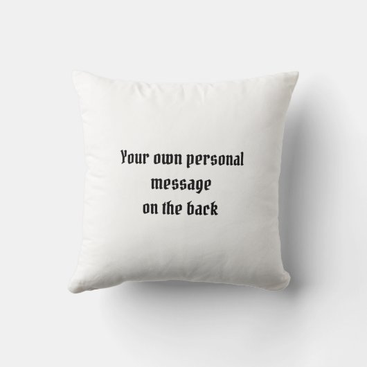 Coussin Personalised Biker Bride + Groom Wedding Gift (Verso)