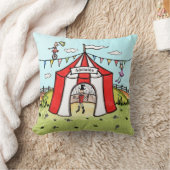 Coussin Personalised Circus Scene  (Couverture)