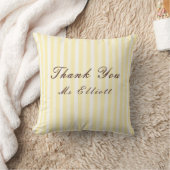 Coussin Personalised Thank You Teacher Throw Cushion  (Couverture)