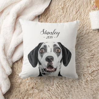 Coussin personalize pet name & picture