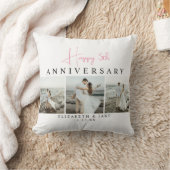 Coussin Personalized Anniversary Photo Pillow for Couples (Couverture)