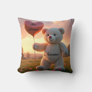 Coussin Personalized Bear Valentine