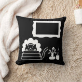 Coussin Personalized Book Titles and Picture Frame (Couverture)