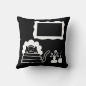 Coussin Personalized Book Titles and Picture Frame (Verso)