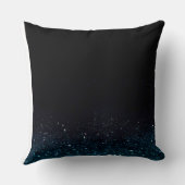 Coussin Personalized Couple Name Starry Night Glitter (Verso)