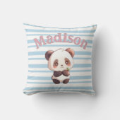 Coussin Personalized Cute Panda (Recto)