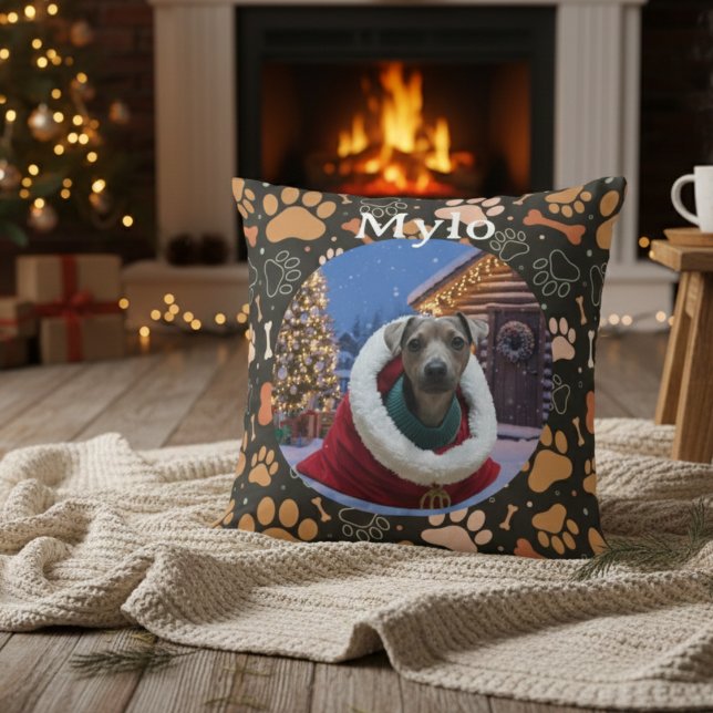 Coussin Personalized Dog Photo Pillow Gift (Créateur téléchargé)