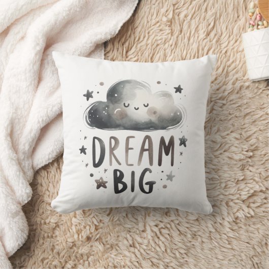 Coussin Personalized Dream Big - Custom Name & Birth Stats (Couverture)