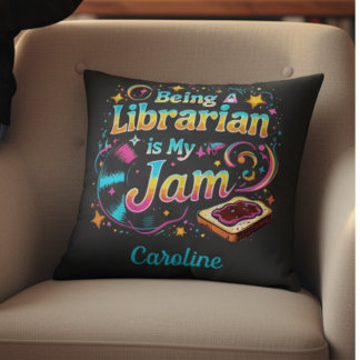 Coussin Personalized Librarian Gift