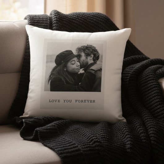 Coussin Personalized Photo – Love You Forever