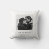 Coussin Personalized Photo – Love You Forever (Recto)