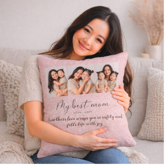 Coussin Personalized Photo Mom