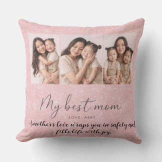 Coussin Personalized Photo Mom